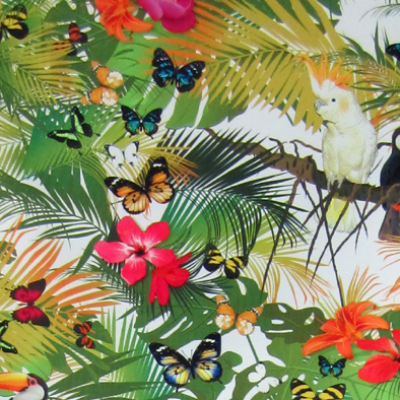tiki-inspired prints by Equipo DRT take us to a tropical interior ...